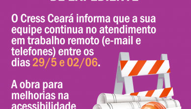 Cress Ceará permanece em obras para melhoria da acessibilidade